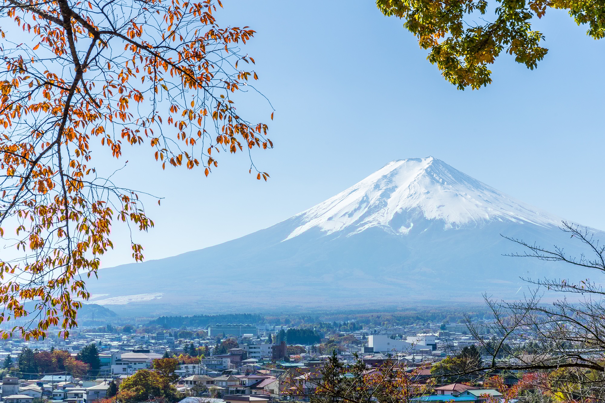 Mount Fuji in Japan