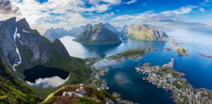 Reine Lofoten is an archipelago in the county of Nordland, Norway.